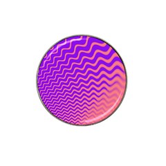 Pink And Purple Hat Clip Ball Marker