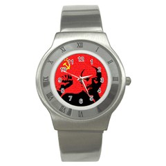 Lenin  Stainless Steel Watch