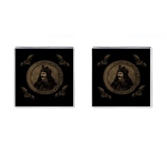 Count Vlad Dracula Cufflinks (square) by Valentinaart