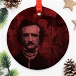 Edgar Allan Poe  Ornament (Round) Front