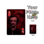 Edgar Allan Poe  Playing Cards 54 (Mini)  Front - HeartA