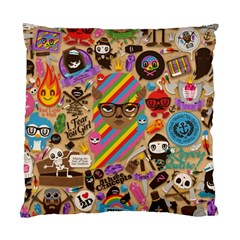 Background Images Colorful Bright Standard Cushion Case (two Sides)