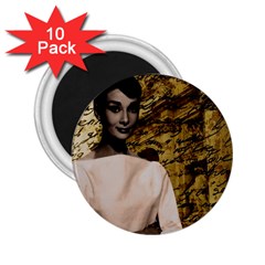 Audrey Hepburn 2 25  Magnets (10 Pack) 