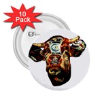 Artistic Cow 2.25  Buttons (10 pack)  Front