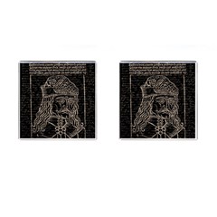 Count Vlad Dracula Cufflinks (square) by Valentinaart