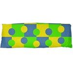 Abric Cotton Bright Blue Lime Body Pillow Case (Dakimakura) Body Pillow Case