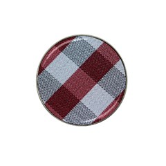 Textile Geometric Retro Pattern Hat Clip Ball Marker