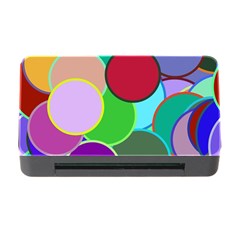 Dots Circles Colorful Unique Memory Card Reader With Cf