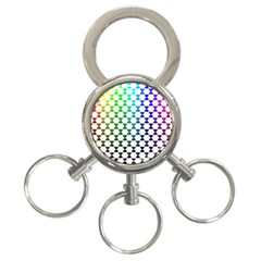 Half Circle 3-ring Key Chains