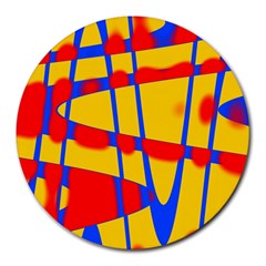 Graphic Design Graphic Design Round Mousepads by Simbadda