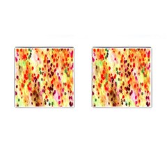 Background Color Pattern Abstract Cufflinks (square) by Simbadda