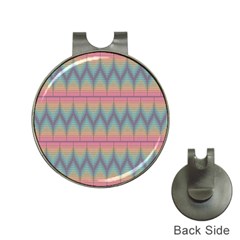 Pattern Background Texture Colorful Hat Clips With Golf Markers