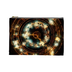 Science Fiction Energy Background Cosmetic Bag (large)  by Simbadda