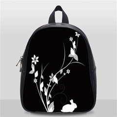 Plant Flora Flowers Composition School Bags (small)  by Simbadda