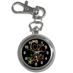 Flowers Neon Color Key Chain Watches by Simbadda