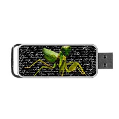 Mantis Portable Usb Flash (two Sides) by Valentinaart