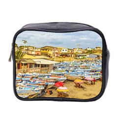 Engabao Beach At Guayas District Ecuador Mini Toiletries Bag 2-side by dflcprints