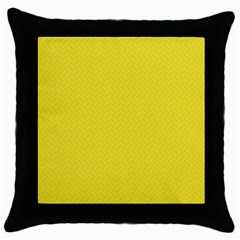 Pattern Throw Pillow Case (black)