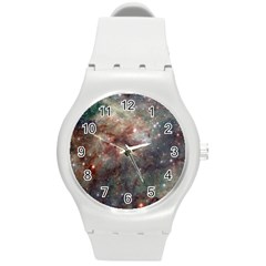 Tarantula Nebula Round Plastic Sport Watch (m)