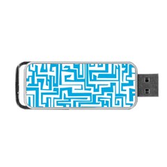 Pattern Portable Usb Flash (two Sides) by Valentinaart