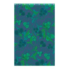 Floral Pattern Shower Curtain 48  X 72  (small) 