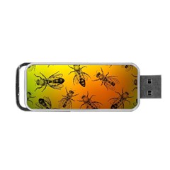 Insect Pattern Portable Usb Flash (two Sides)