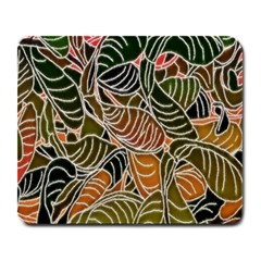 Floral Pattern Background Large Mousepads by Simbadda