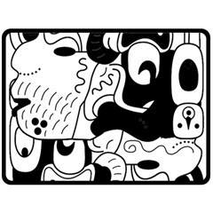 Mexico Fleece Blanket (large)  by Valentinaart