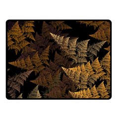 Fractal Fern Fleece Blanket (small) by Simbadda