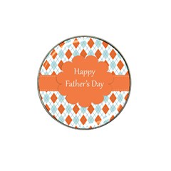 Happy Father Day  Hat Clip Ball Marker (10 Pack) by Simbadda