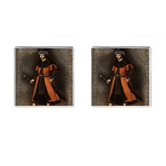 Count Vlad Dracula Cufflinks (square) by Valentinaart