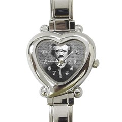 Edgar Allan Poe  Heart Italian Charm Watch by Valentinaart