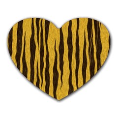 Seamless Fur Pattern Heart Mousepads by Simbadda