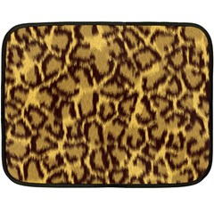 Seamless Animal Fur Pattern Double Sided Fleece Blanket (mini)  by Simbadda