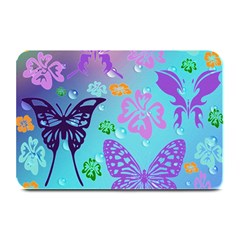 Butterfly Vector Background Plate Mats