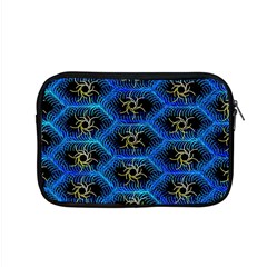 Blue Bee Hive Pattern Apple Macbook Pro 15  Zipper Case by Amaryn4rt