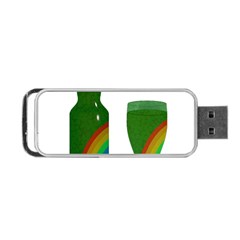 St  Patrick s Day Portable Usb Flash (one Side)