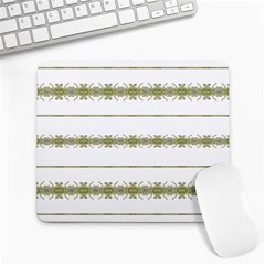 Ethnic Floral Stripes Large Mousepads by dflcprints