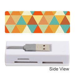 Triangles Pattern  Memory Card Reader (stick) 