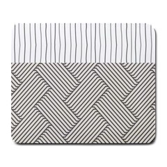 Lines And Stripes Patterns Large Mousepads