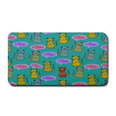 Meow Cat Pattern Medium Bar Mats