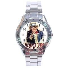 Uncle Sam Stainless Steel Analogue Watch by Valentinaart
