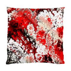 Red Fractal Art Standard Cushion Case (two Sides) by Amaryn4rt