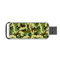 Camo Woodland Portable Usb Flash (two Sides) by sifis