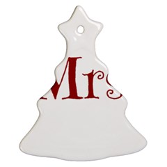 Future Mrs  Moore Ornament (christmas Tree) 