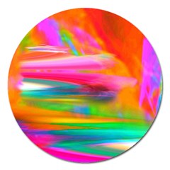 Abstract Illustration Nameless Fantasy Magnet 5  (round) by Amaryn4rt