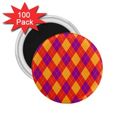 Plaid Pattern 2 25  Magnets (100 Pack)  by Valentinaart