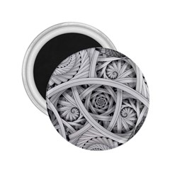 Fractal Wallpaper Black N White Chaos 2 25  Magnets by Amaryn4rt