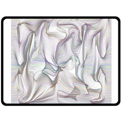 Abstract Background Chromatic Double Sided Fleece Blanket (large) 