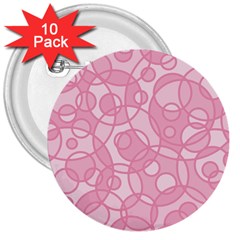 Pattern 3  Buttons (10 Pack) 